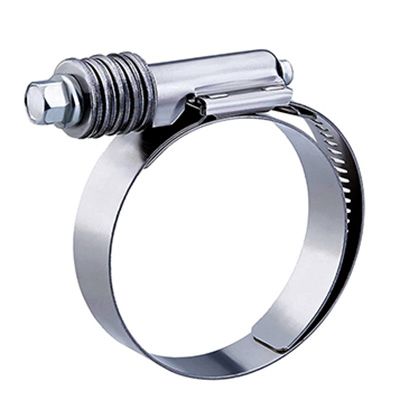 High constant torque hose clamp